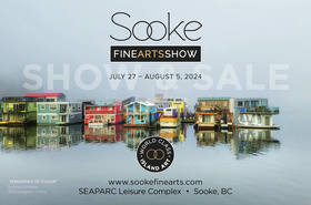 Sooke Fine Arts Show 2024 poster